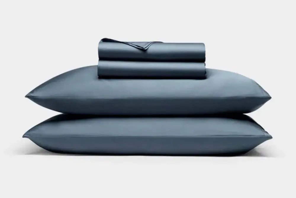 Cozy Earth Bamboo Sheet Set, Pacific Blue, King